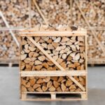 Demi-Palette Bois de Chauffage - Mélange Bouleau et Frêne 25cm
