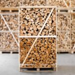 Palette de Bois de Chauffage - Mélange Premium Bouleau et Frêne