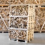 Palette de Bois de Chauffage en Charme Séché au Four - Bûches 33cm